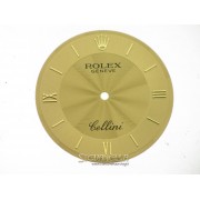 Quadrante Champagne Rolex Cellini + kit sfere 28,5mm nuovo n. 1002